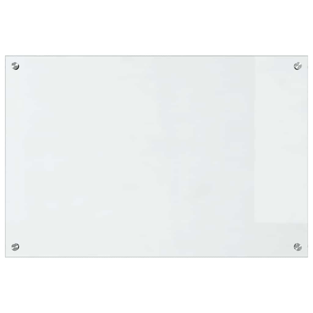 Kitchen Backsplash Transparent 90 x 60 x 0.8 cm Tempered Glass
