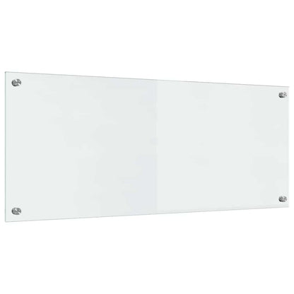 Kitchen Backsplash Transparent 100 x 40 x 0.8 cm Tempered Glass