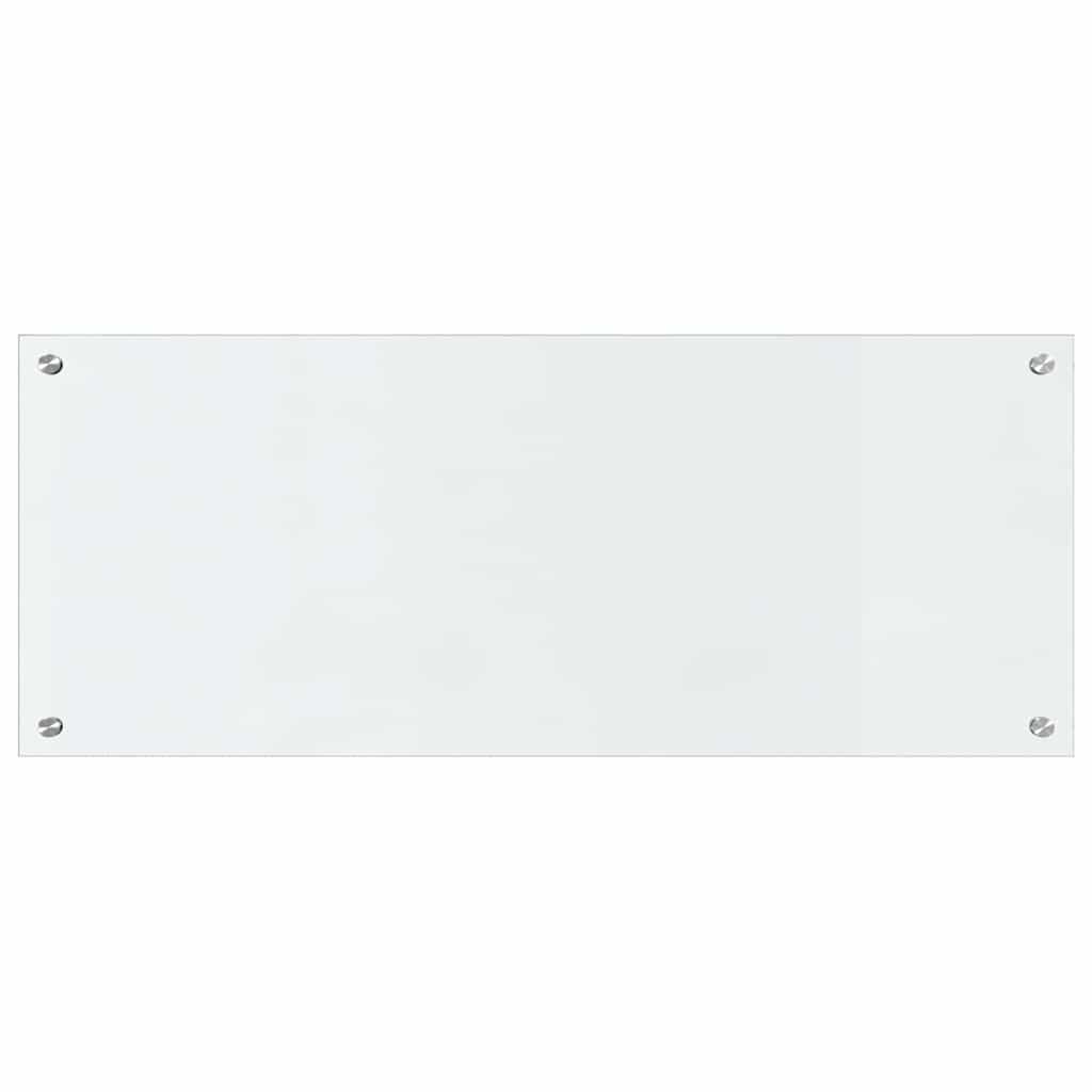 Kitchen Backsplash Transparent 100 x 40 x 0.8 cm Tempered Glass