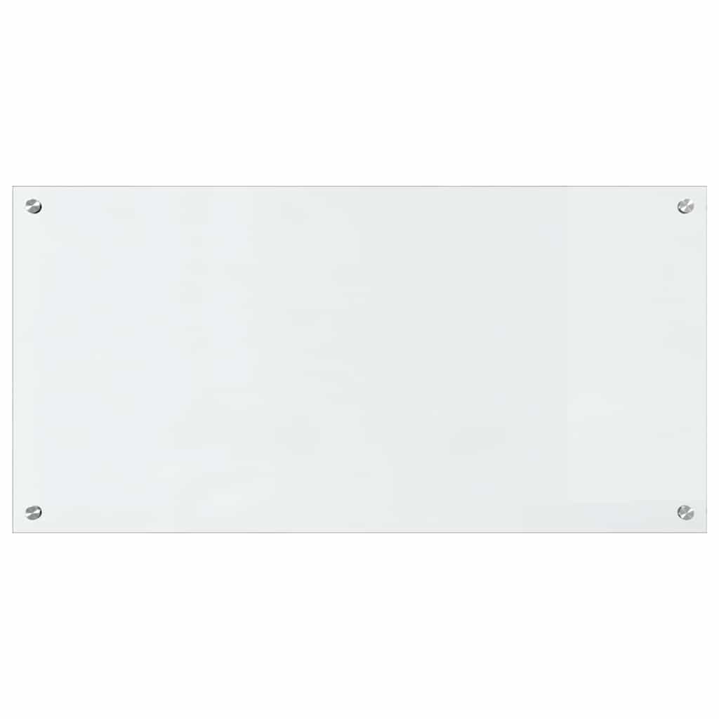 Kitchen Backsplash Transparent 100 x 50 x 0.8 cm Tempered Glass