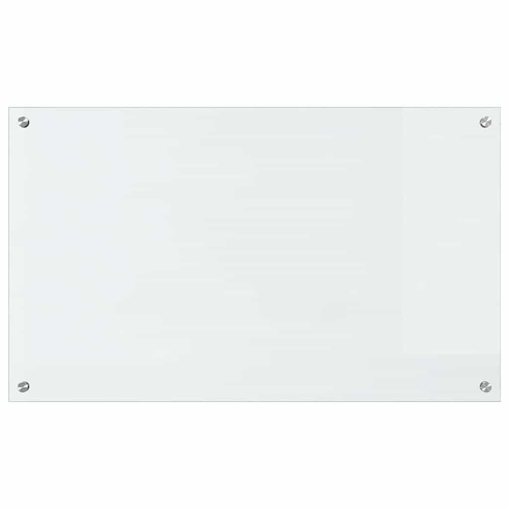 Kitchen Backsplash Transparent 100 x 60 x 0.8 cm Tempered Glass