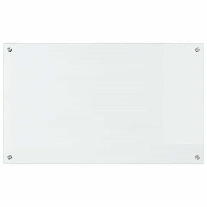 Kitchen Backsplash Transparent 100 x 60 x 0.8 cm Tempered Glass