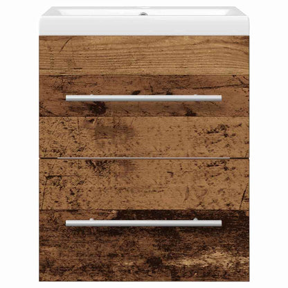 Bathroom Sink Cabinet with Drawer Brown 42 x 39 x 52 cm