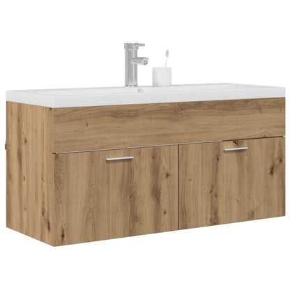 Bathroom Cabinet Artisan Oak 100 x 38.5 x 46 cm Engineered Wood