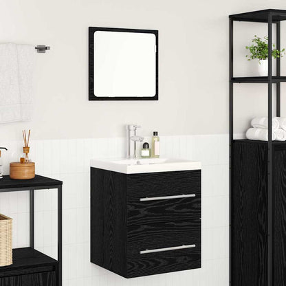 Bathroom Sink Cabinet with Drawer Black 42 x 39 x 52 cm