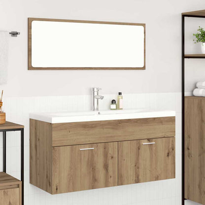 Bathroom Cabinet Artisan Oak 100 x 38.5 x 46 cm Engineered Wood