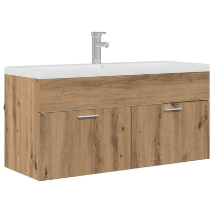 Bathroom Cabinet Artisan Oak 100 x 38.5 x 46 cm Engineered Wood