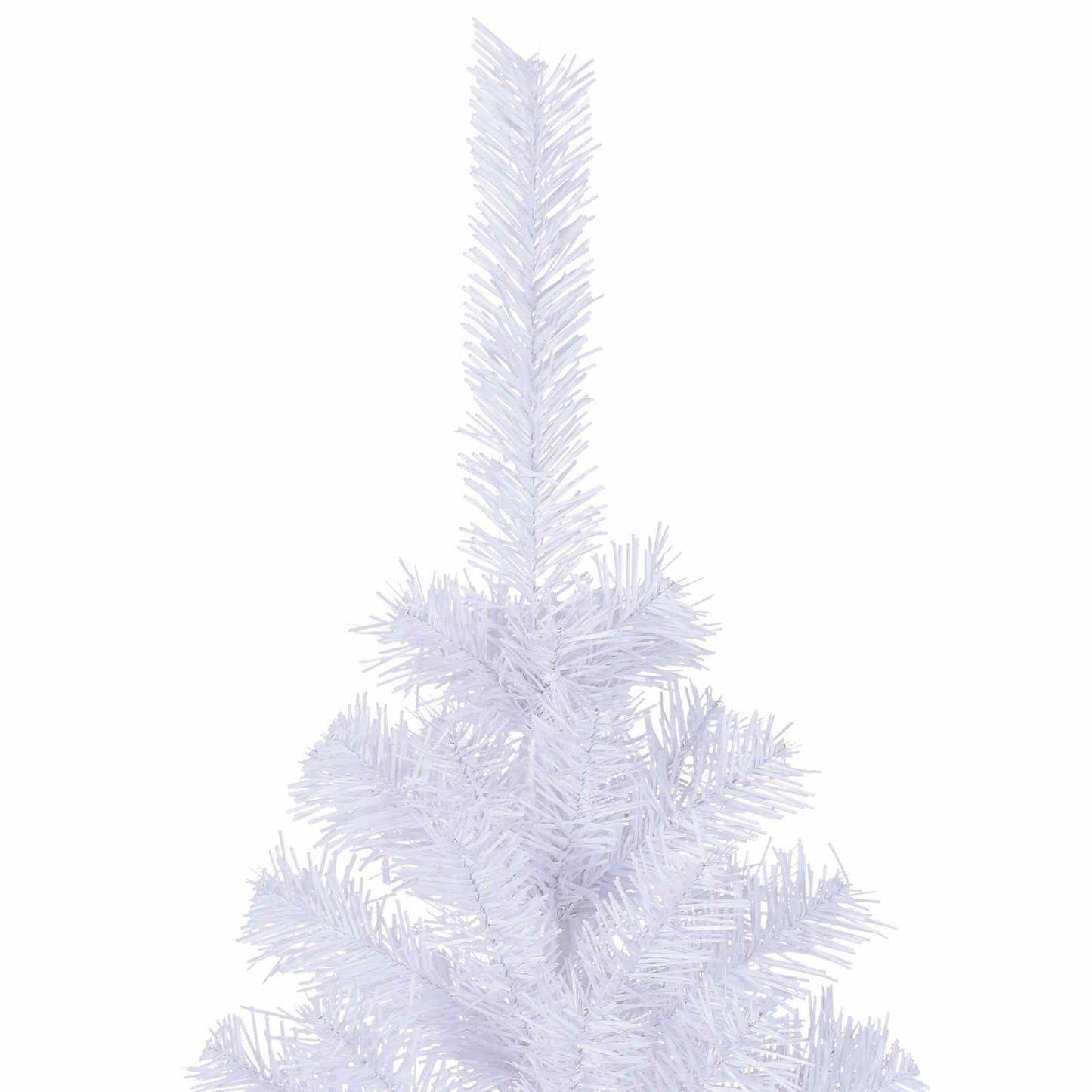 Artificial Christmas Tree with Stand White 240 cm PVC and Steel