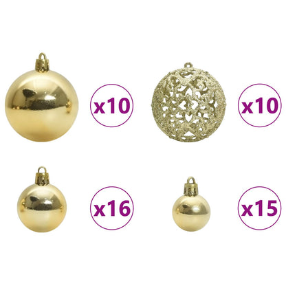 Artificial Christmas Tree with Stand White 240 cm PVC and Steel