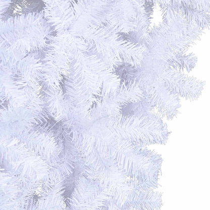Artificial Christmas Tree with Stand White 210 cm PVC and Steel