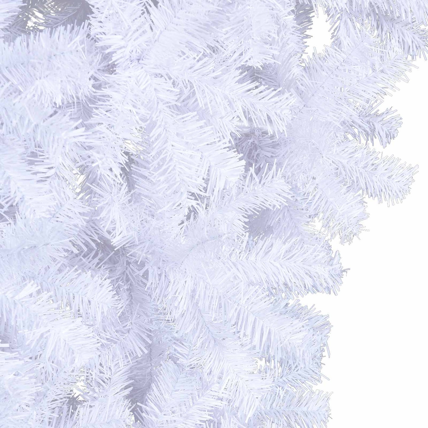 Artificial Christmas Tree with Stand White 240 cm PVC and Steel