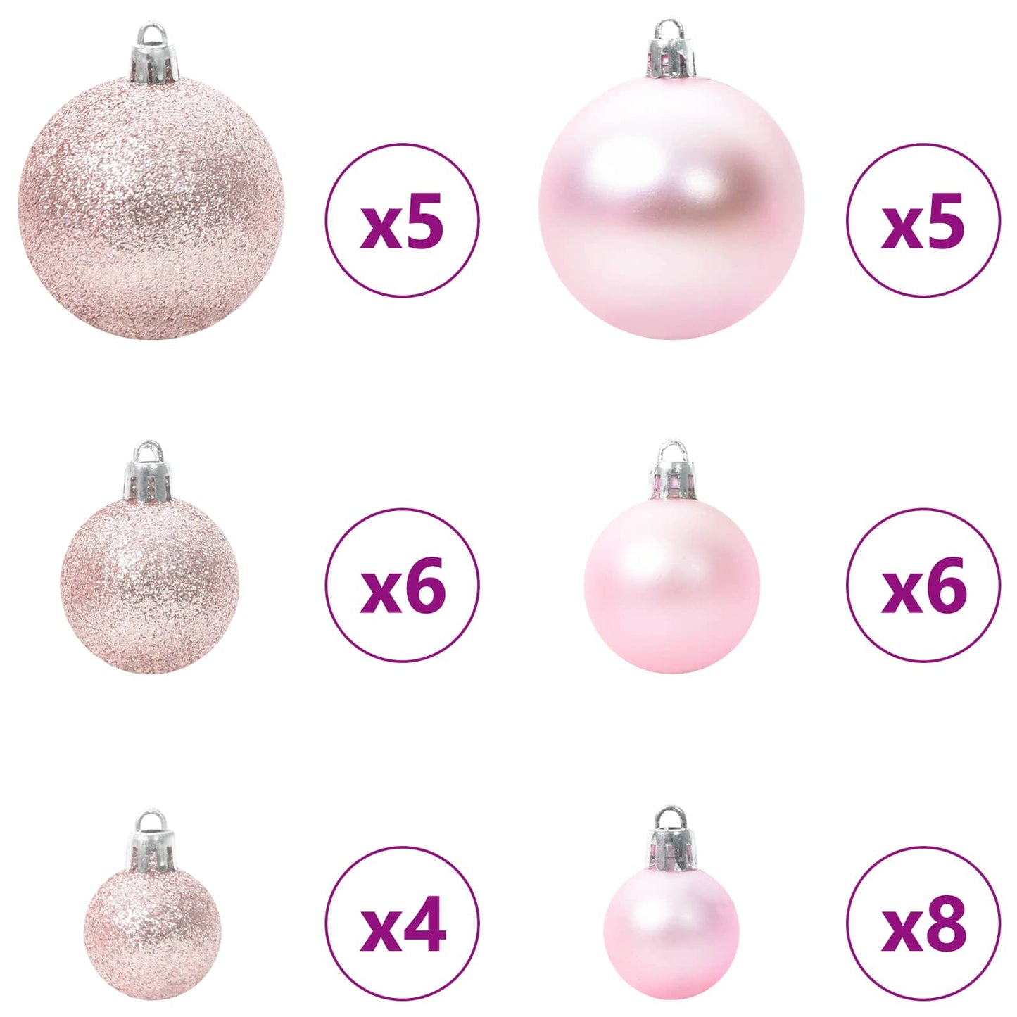 Artificial Christmas Tree with Stand White 150 cm PVC and Steel