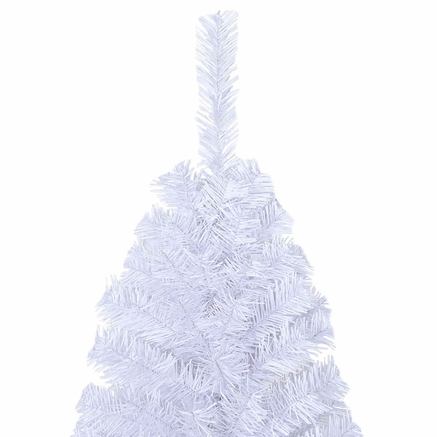 Artificial Christmas Tree with Stand White 150 cm PVC and Steel