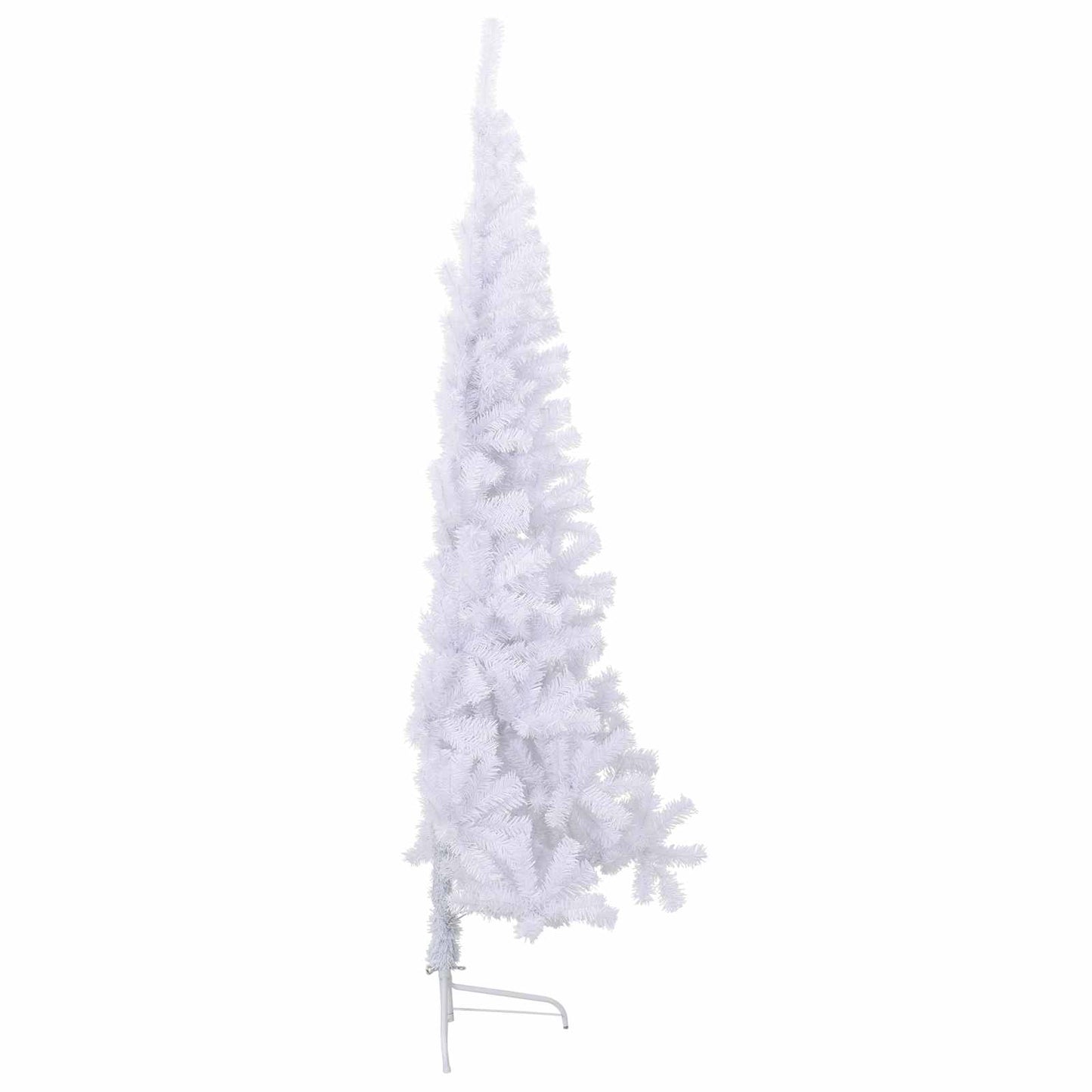 Artificial Christmas Tree with Stand White 180 cm PVC and Steel