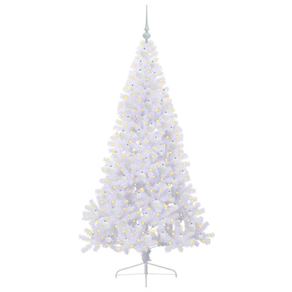 Artificial Christmas Tree with Stand White 180 cm PVC and Steel