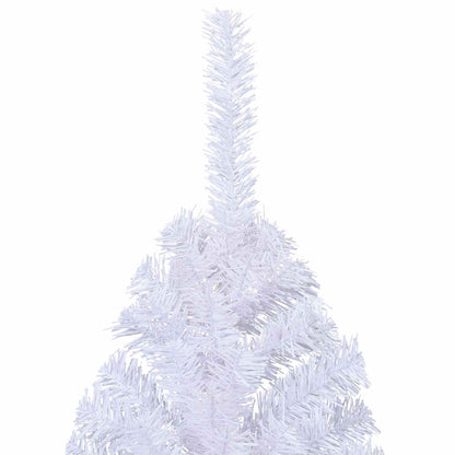 Artificial Christmas Tree with Stand White 180 cm PVC and Steel