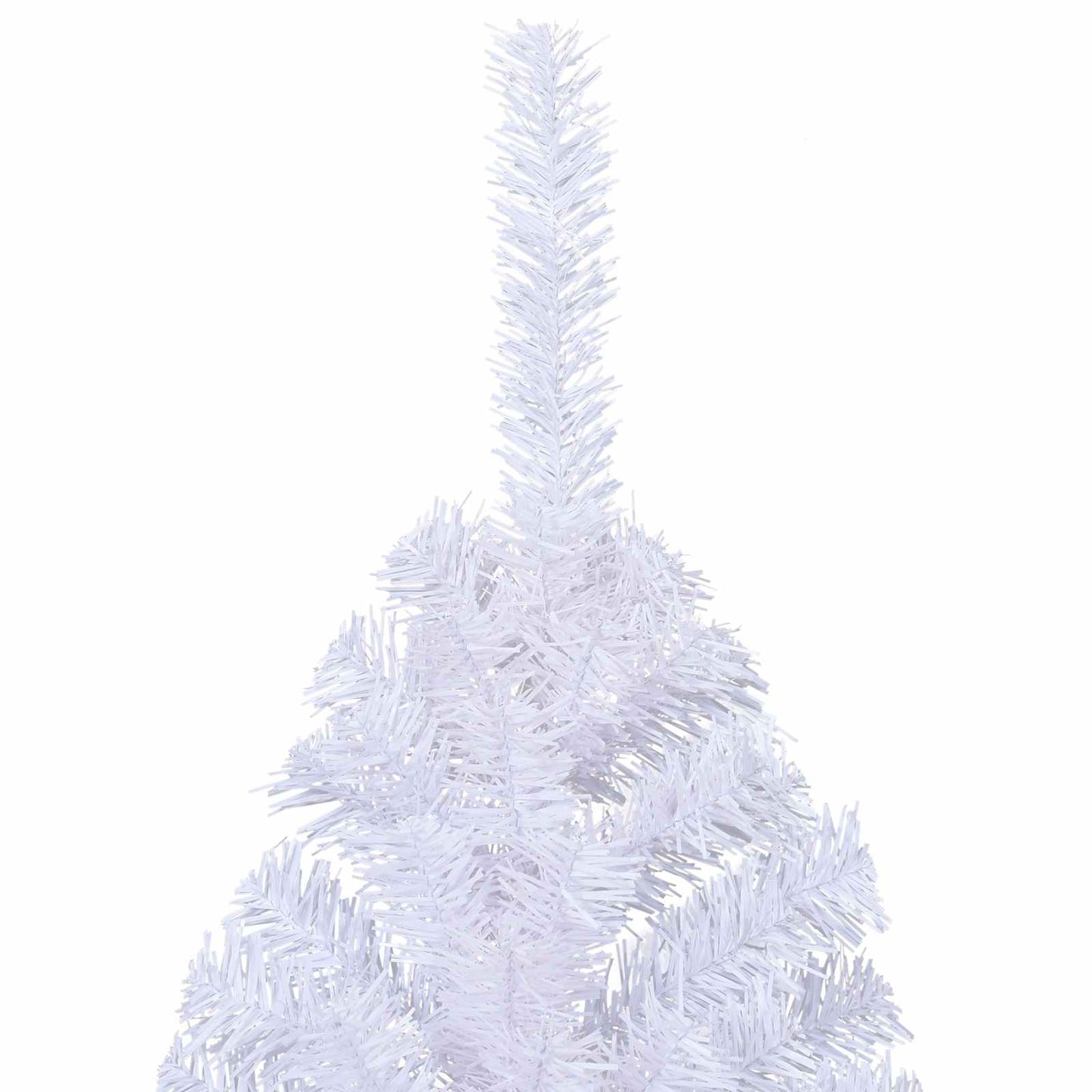 Artificial Christmas Tree with Stand White 240 cm PVC and Steel