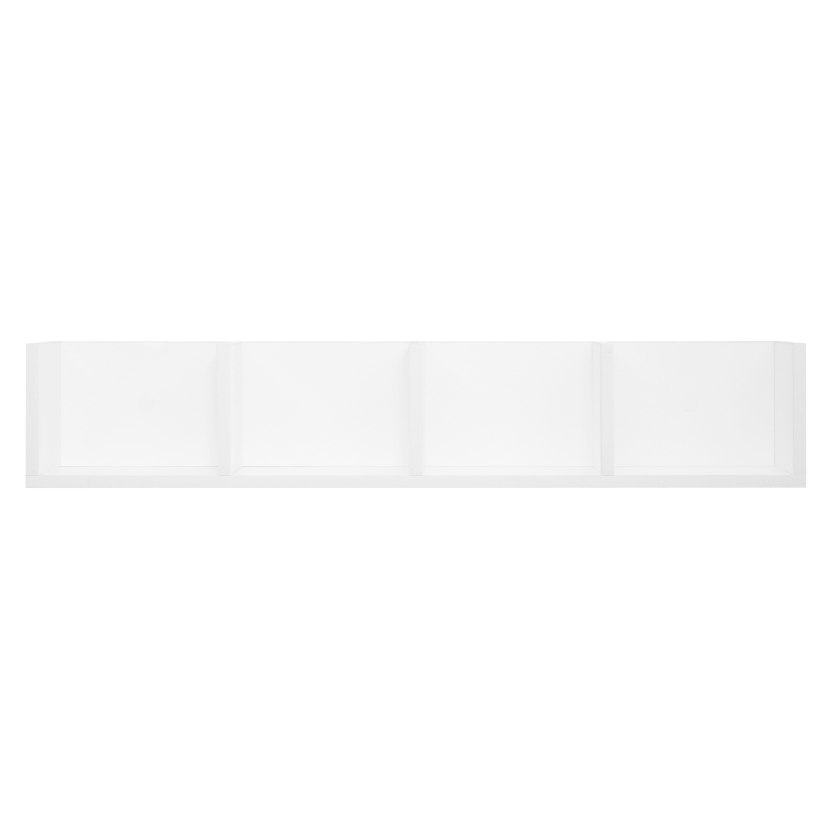 Multi-Media Wooden Shelf-White Home