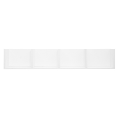 Multi-Media Wooden Shelf-White Home