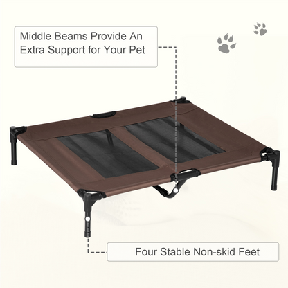 Pet Bed Raised Cot Dog Cat Elevated Puppy Hammock Camping Portable Waterproof
