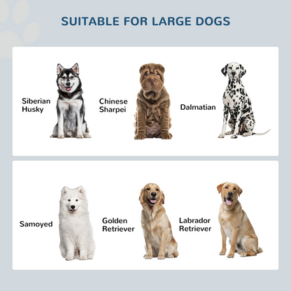 Raised Dog Bowls for Large Dogs Feeding Station Stand, Storage -  Pawhut