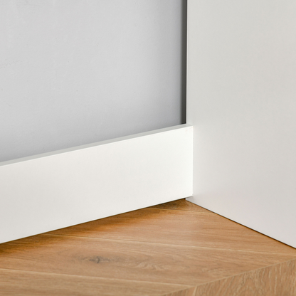 Compact Computer Table with Keyboard Tray Drawer White