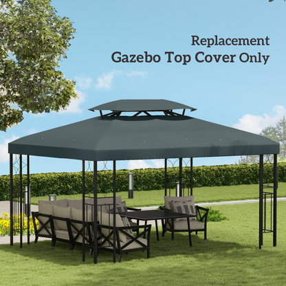 3x4m Gazebo Replacement Roof Canopy 2 (TOP ONLY)