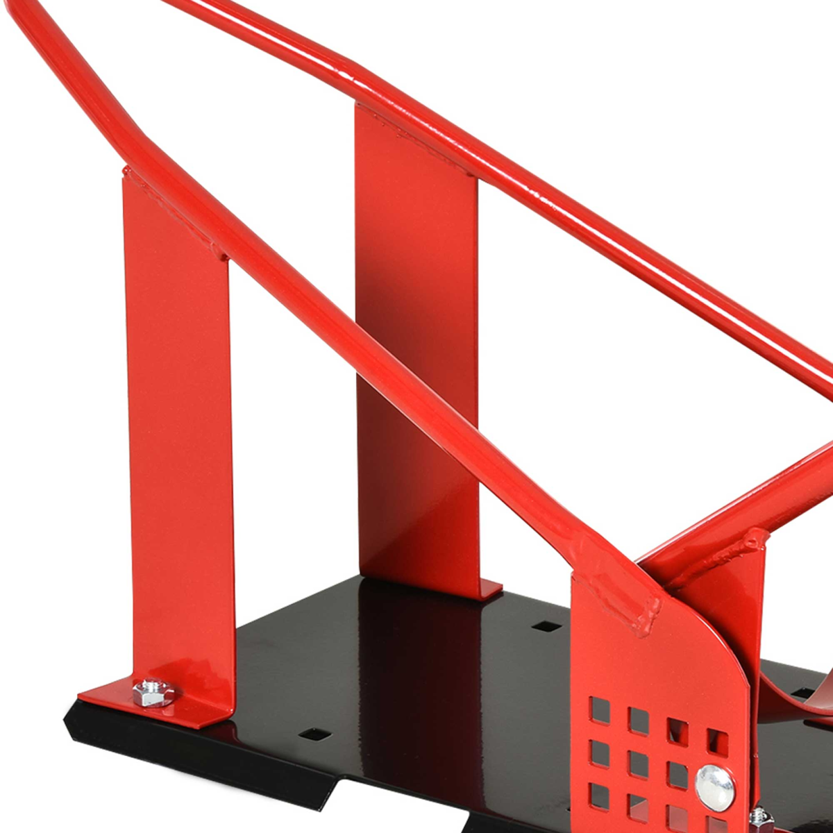 Motorcycle Wheel Chock 8-15.5 cm Metal Holder For Truck And Trailer HOMCOM