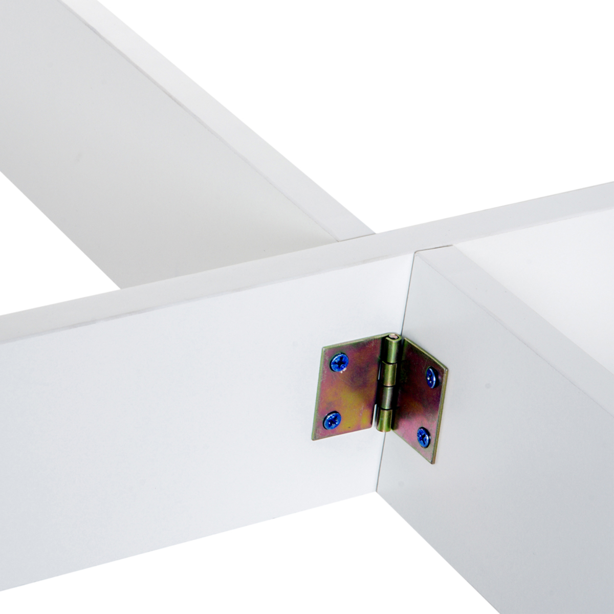 Drop Leaf Table Folding Dining Space Saving-Oak White Colour