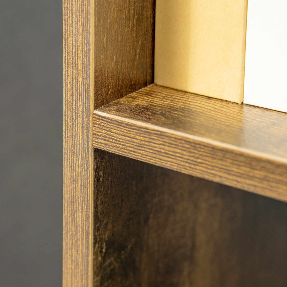 HOMCOM Industrial Style Storage Shelf, Bookcase, Bookshelf, Rustic Brown