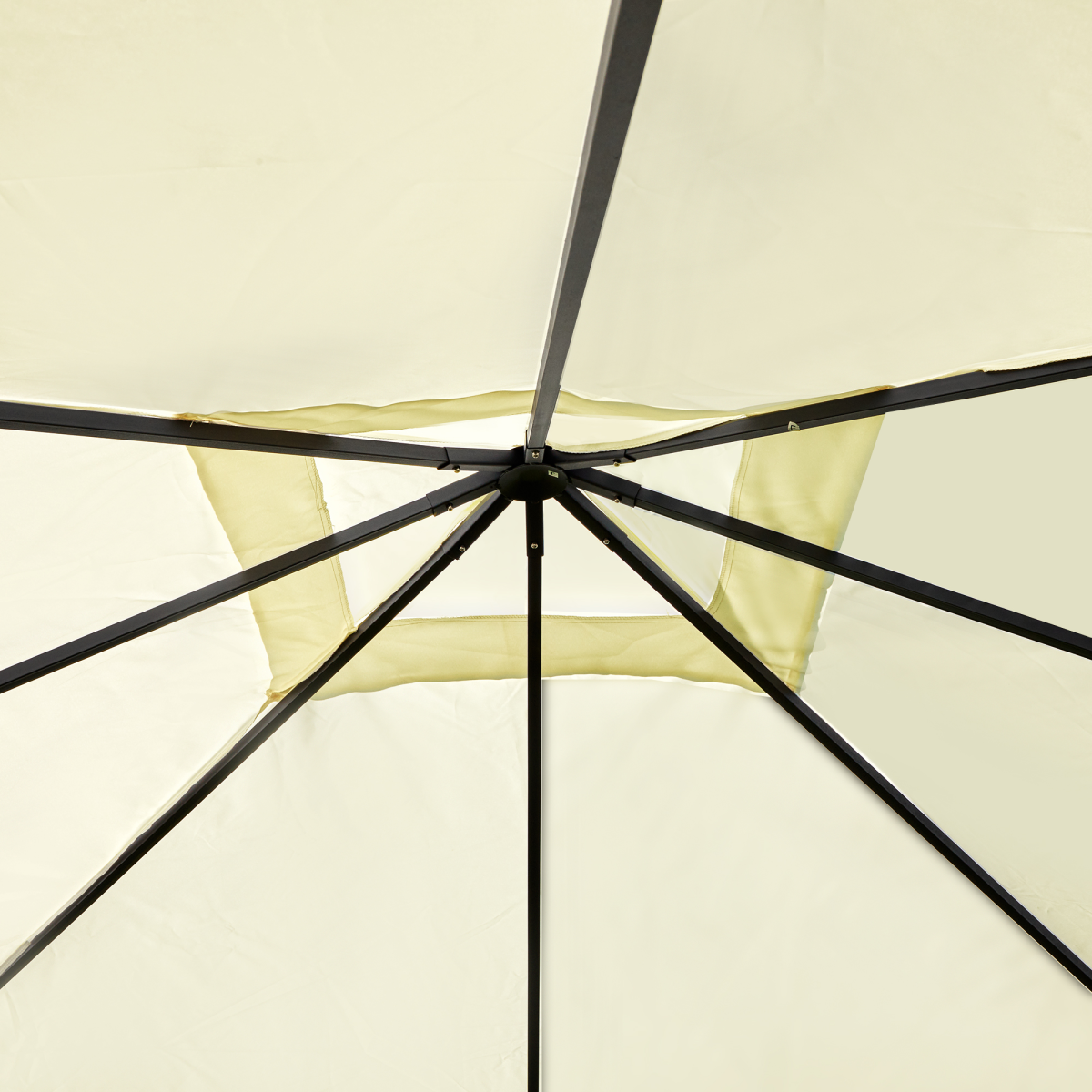 Outdoor Gazebo for Garden Party Tent, Wedding Canopy Pavilion Cream-white