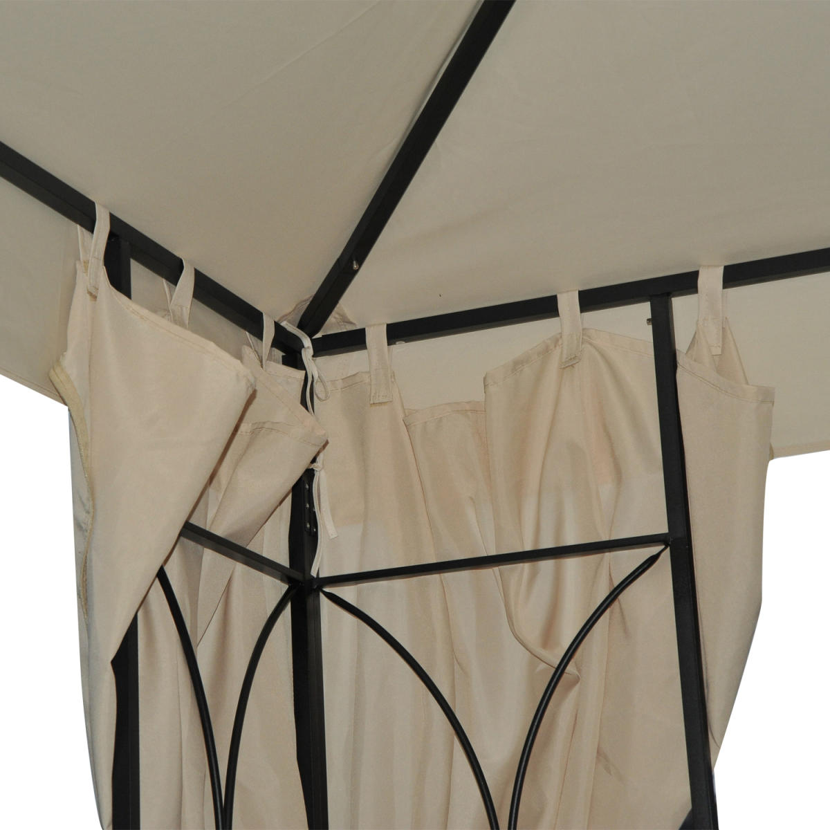 3 x 3m Garden Metal Gazebo Sun Shade Shelter Outdoor Party Tent Outsunny