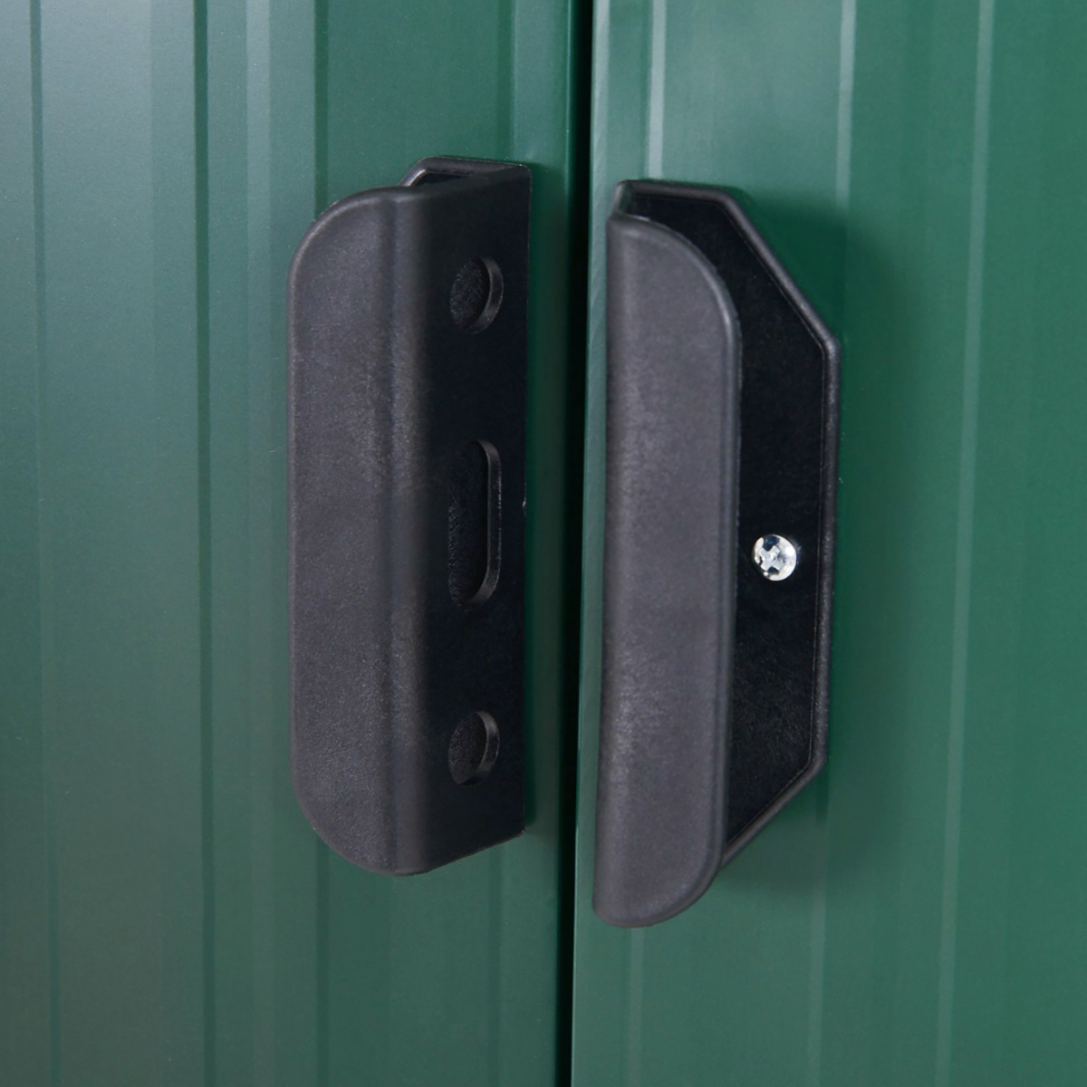 7 x 4ft Outdoor Garden Metal Storage Shed, Green