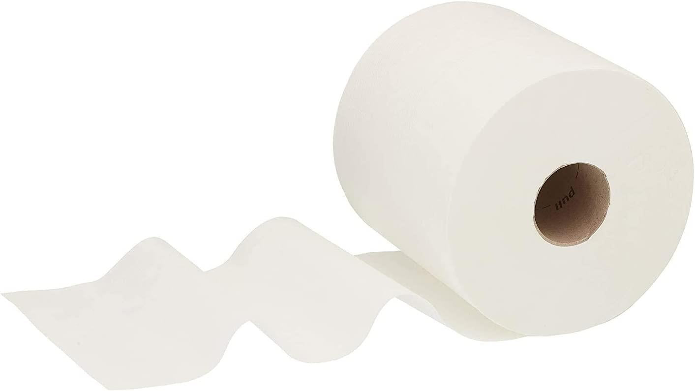 Centrefeed White Roll Pack of 6 Rolls