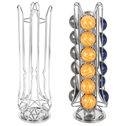 VINSANI CHROME 24 COFFEE POD STAND 1010279