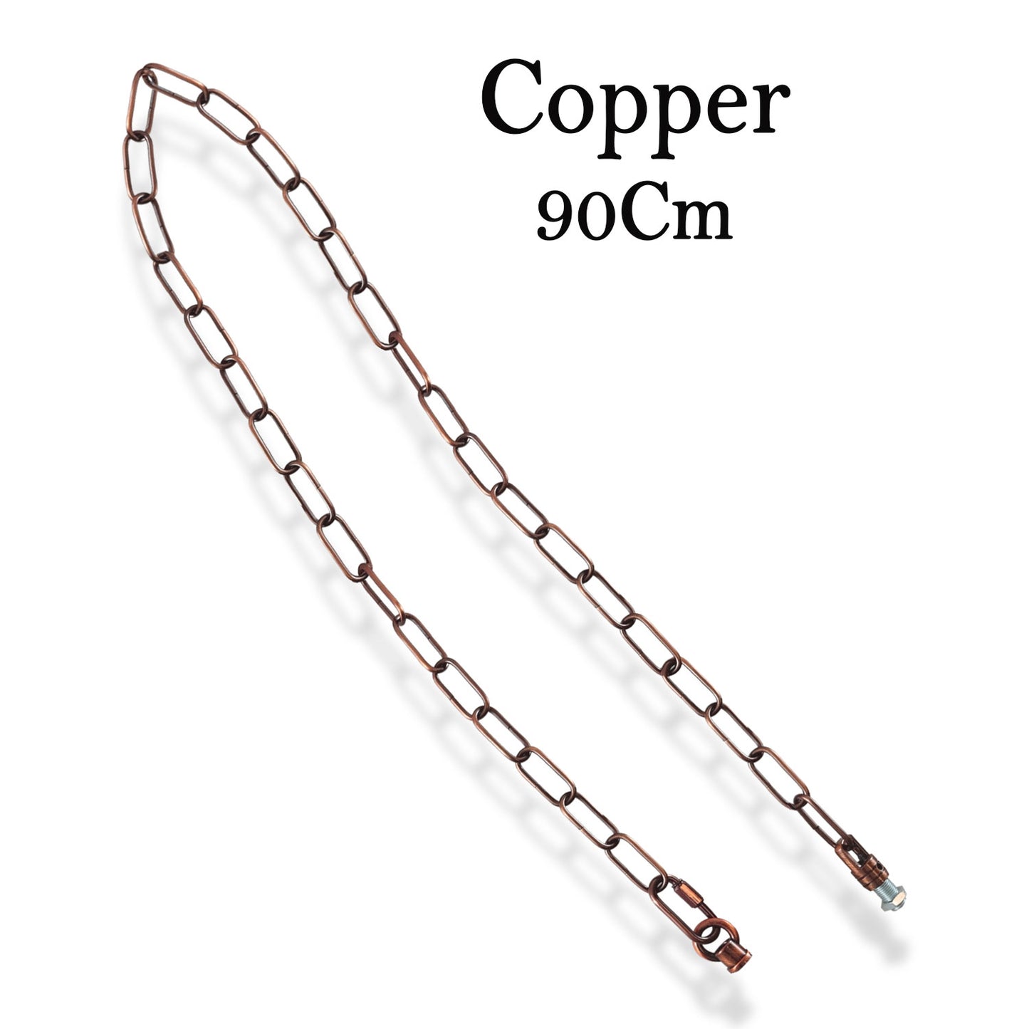 Light Chain for Ceiling Pendant lights chandeliers 38mm x 16mm - Copper~1053