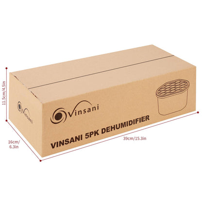 VINSANI 5PK DEHUMIDIFIER 0007462