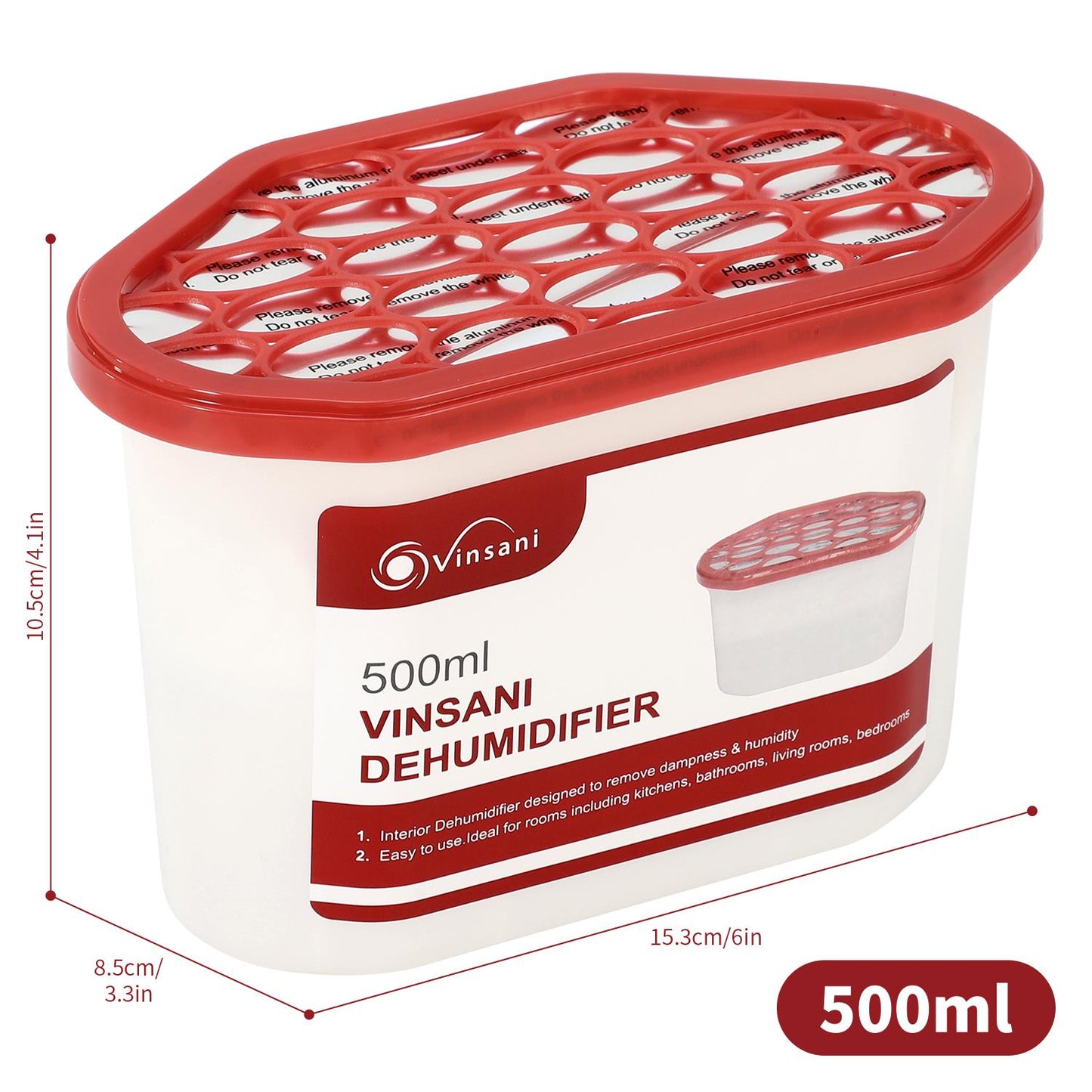 VINSANI 5PK DEHUMIDIFIER 0007462