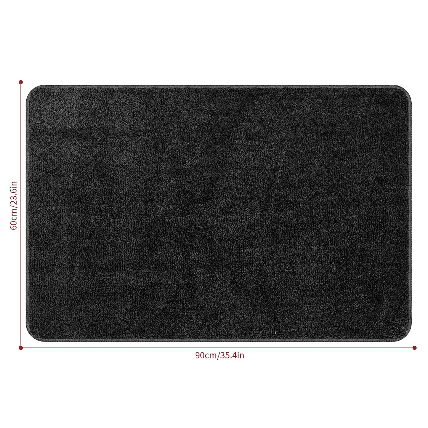 VINSANI BATH MAT 60X90cm D.GREY 1010166