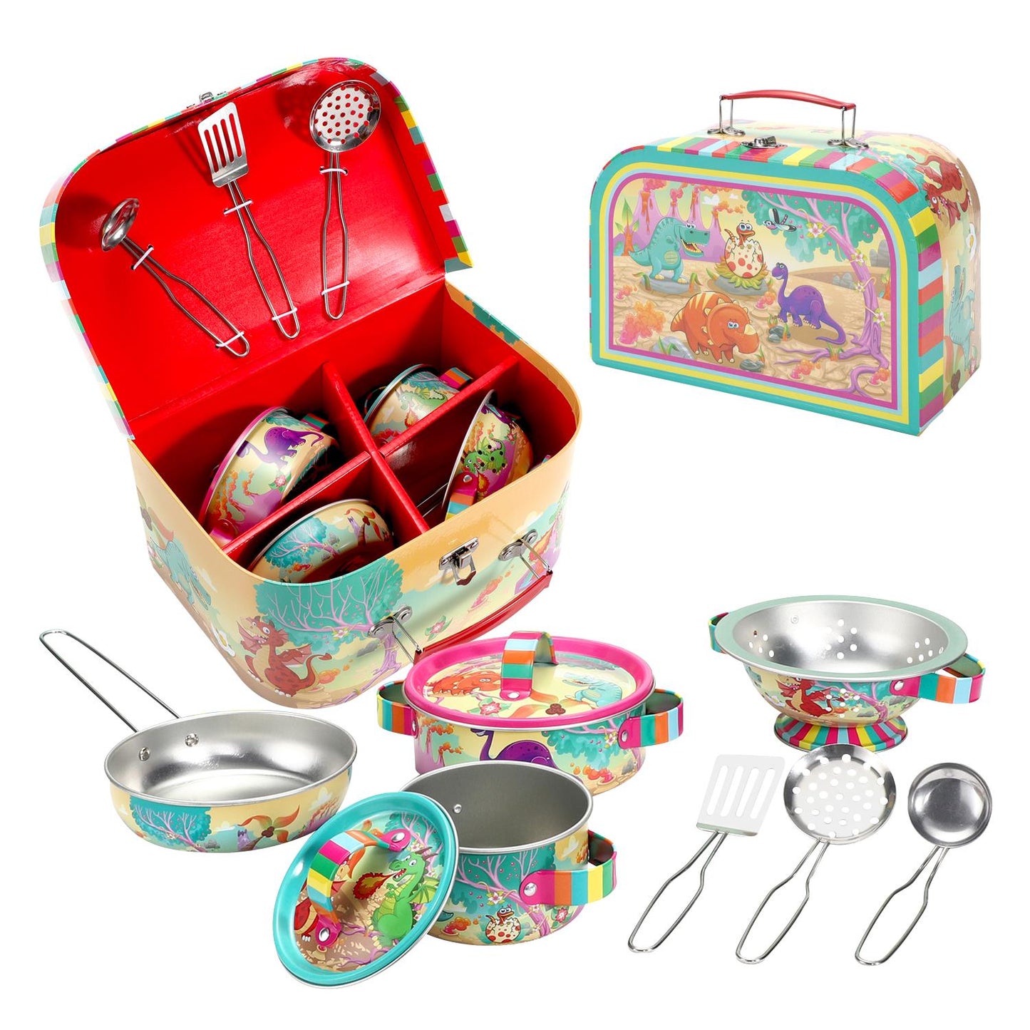 SOKA KITCHENWARE SET - DINOSAUR  0000351
