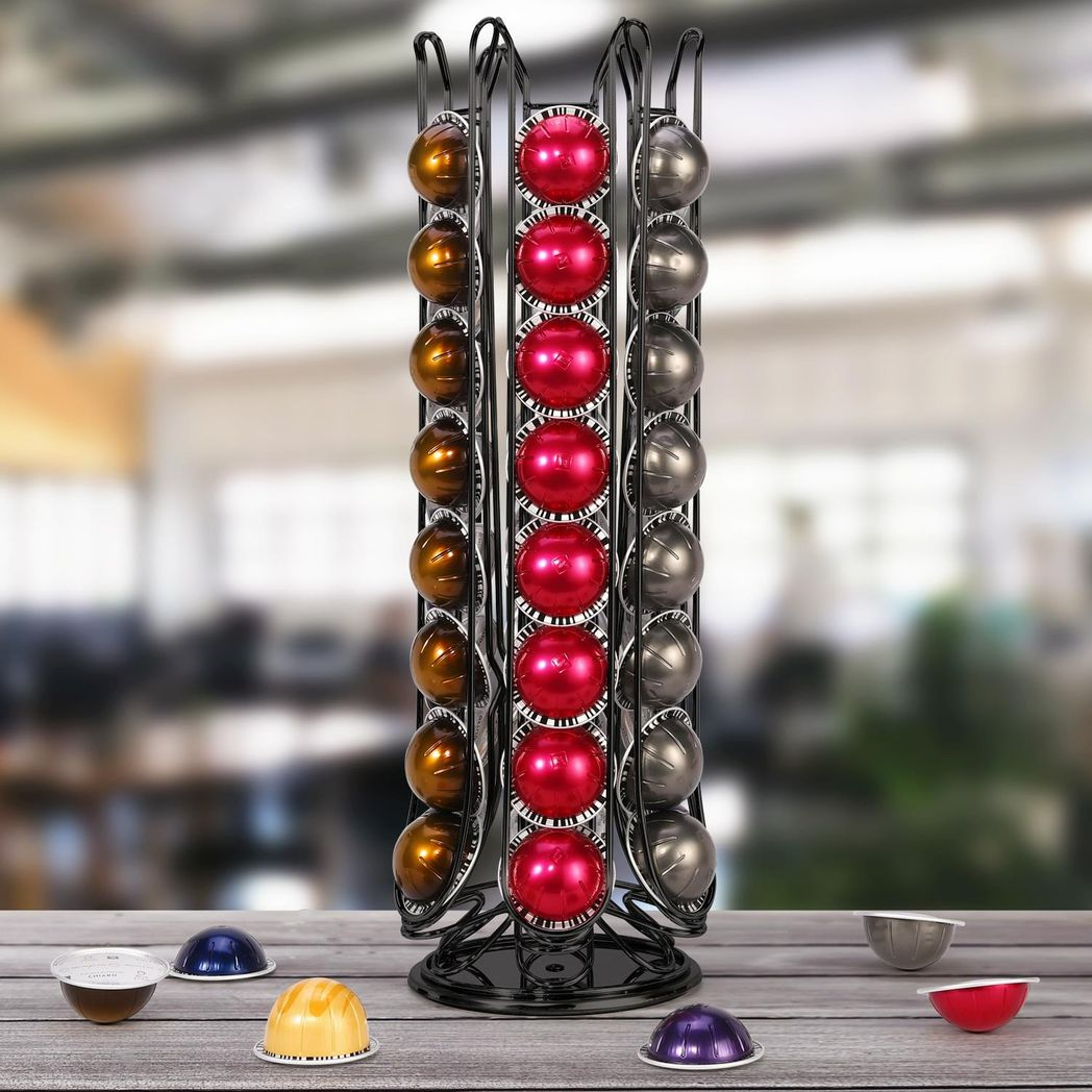 VINSANI 48 POD BLACK COFFEE POD STAND 1010348