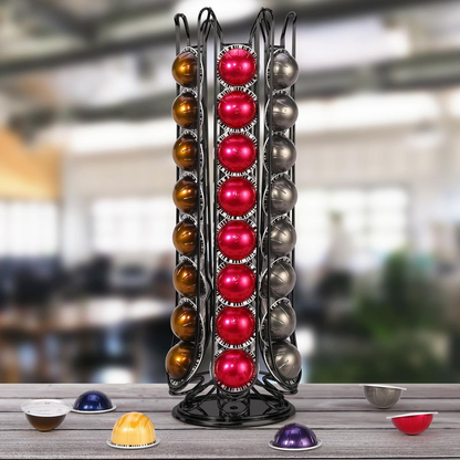 VINSANI 48 POD BLACK COFFEE POD STAND 1010348