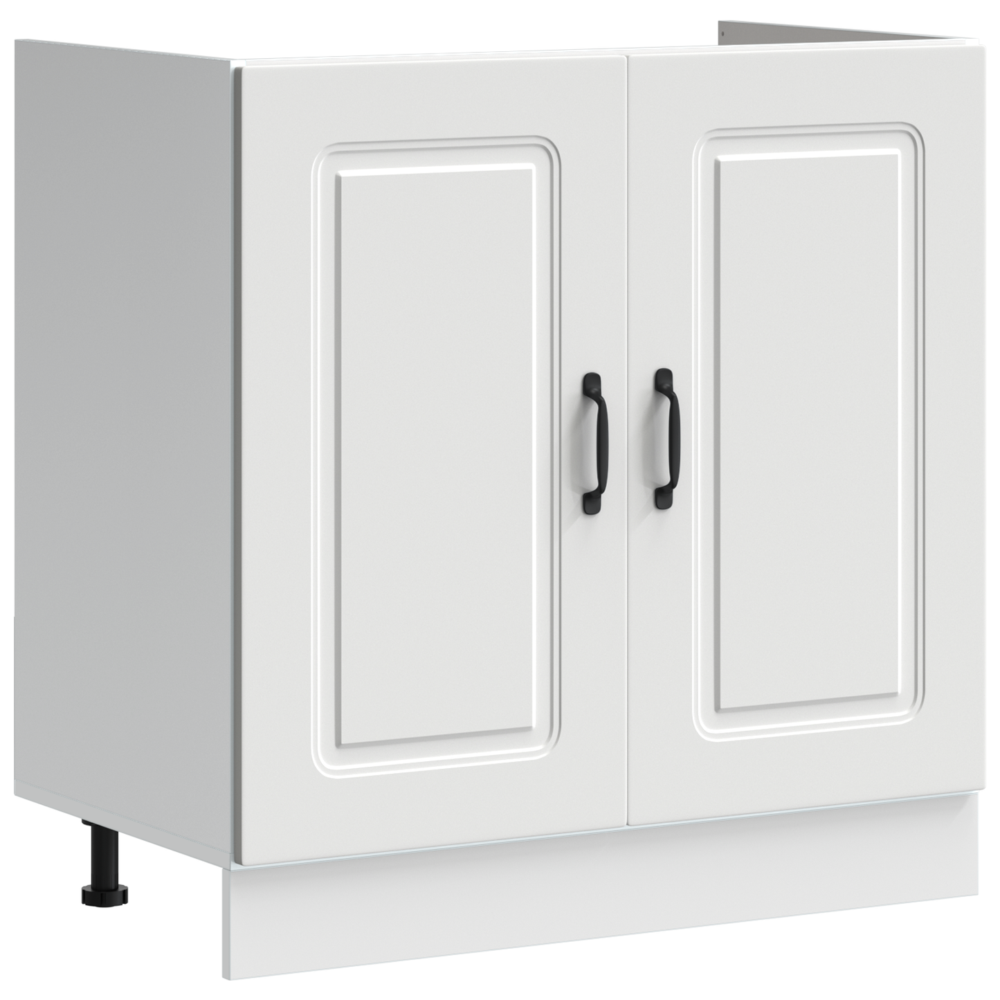 Kitchen Cabinet with Door Kalmar 2 pcs White 80 x 46 x 81.5 cm