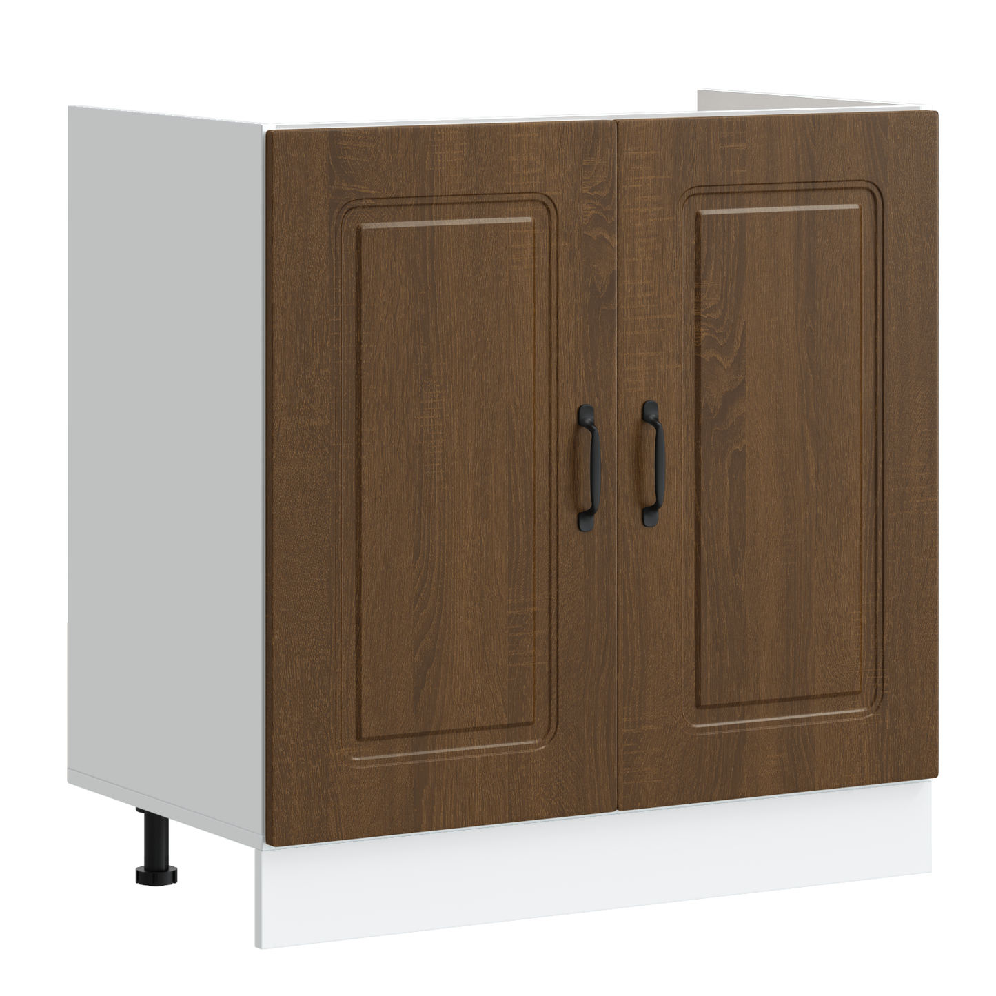 Kitchen Cabinet with Door Kalmar 2 pcs Brown 80 x 46 x 81.5 cm