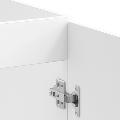 Sink Base Cabinet with Door Porto 2 pcs White 80 x 46 x 84.5 cm