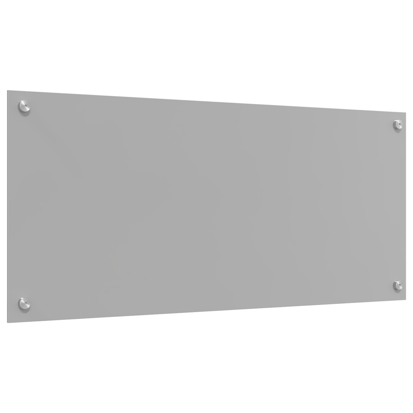 Kitchen Backsplash Light grey 90 x 40 x 0.6 cm Tempered Glass