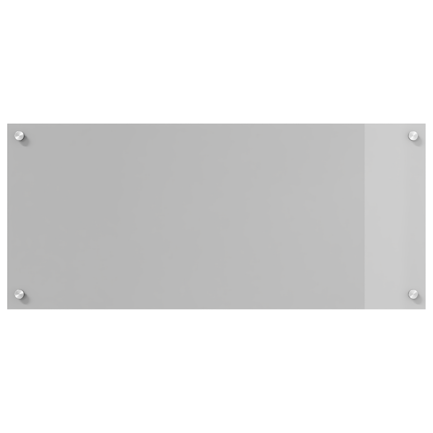 Kitchen Backsplash Light grey 90 x 40 x 0.6 cm Tempered Glass
