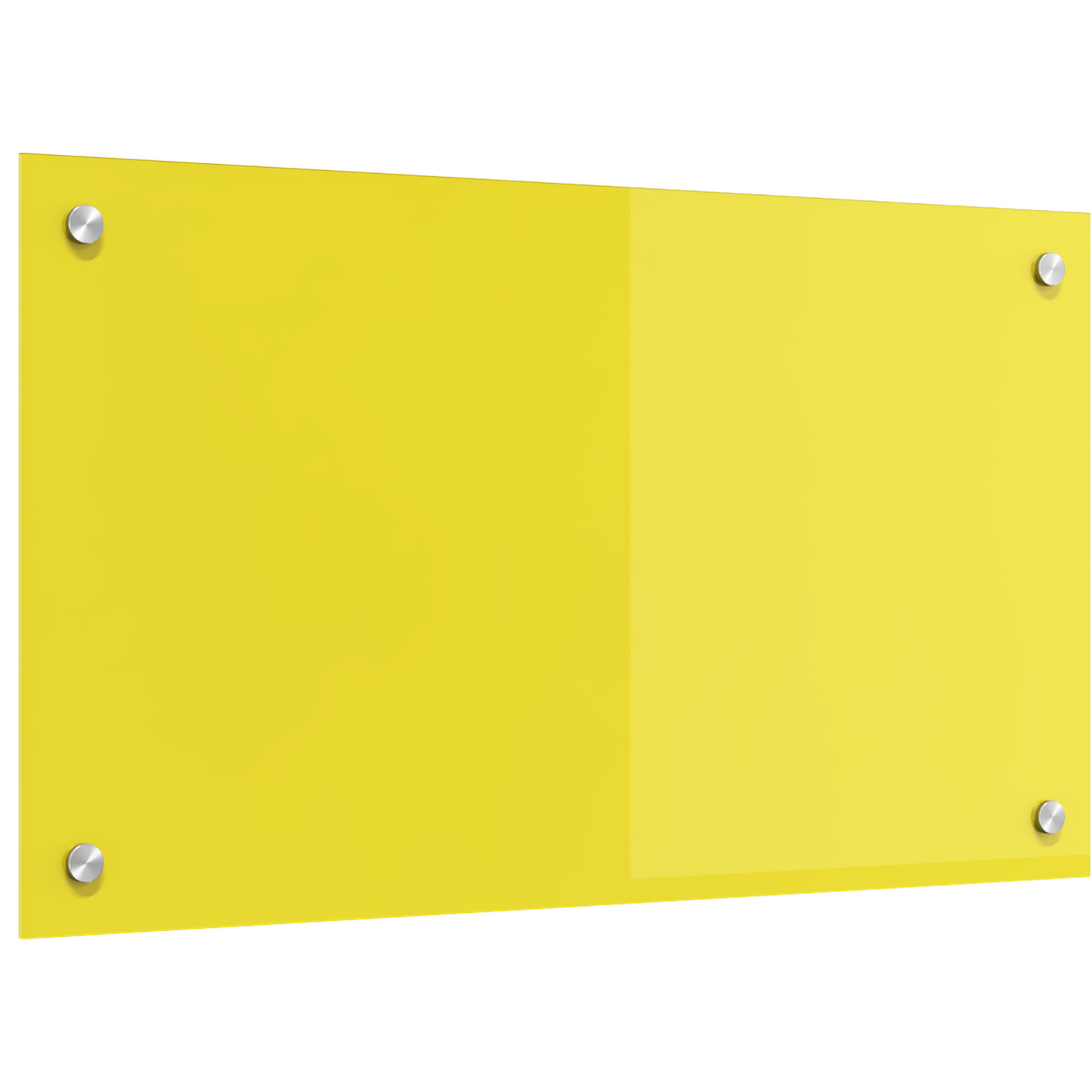Kitchen Backsplash Yellow 70 x 40 x 0.6 cm Tempered Glass