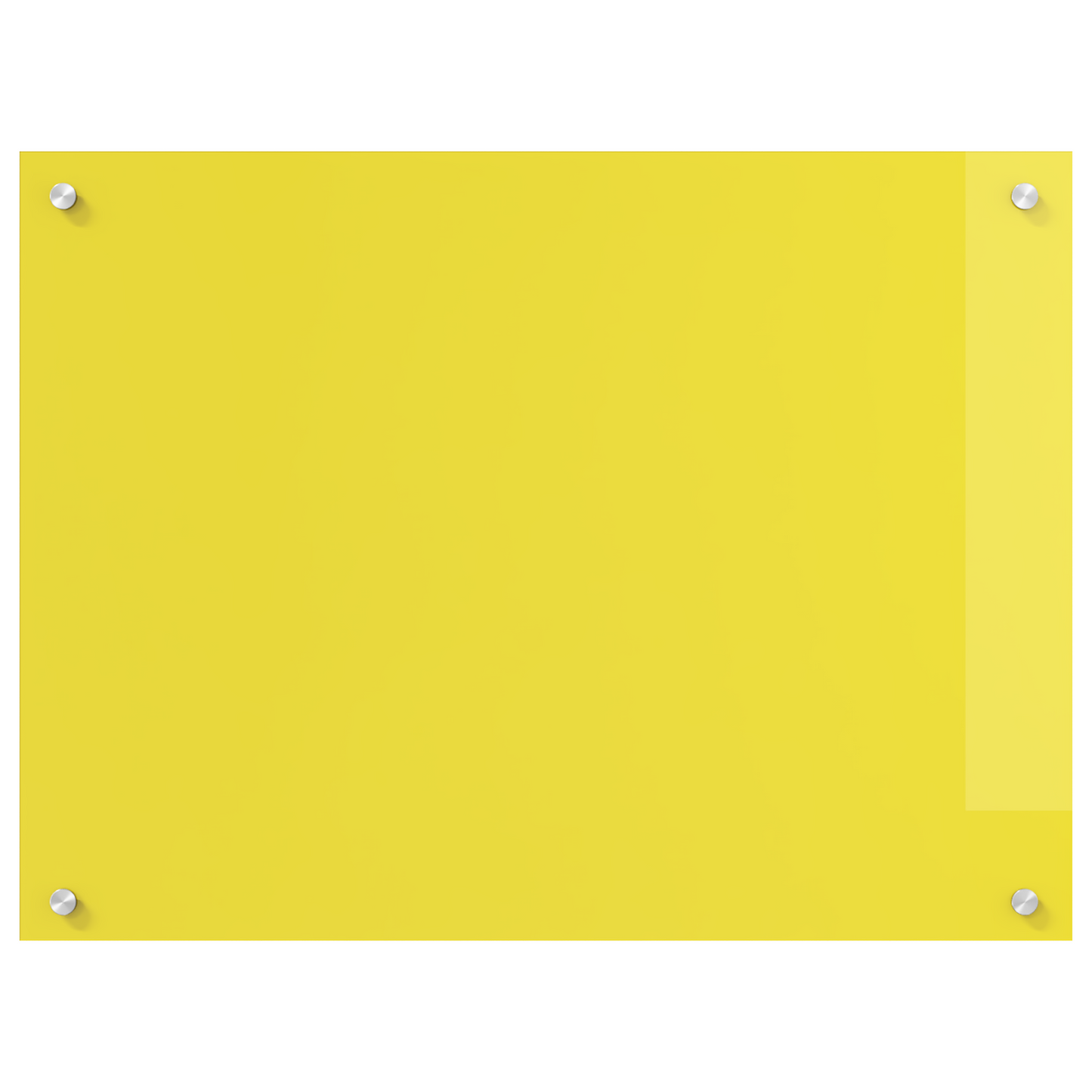 Kitchen Backsplash Yellow 80 x 60 x 0.6 cm Tempered Glass