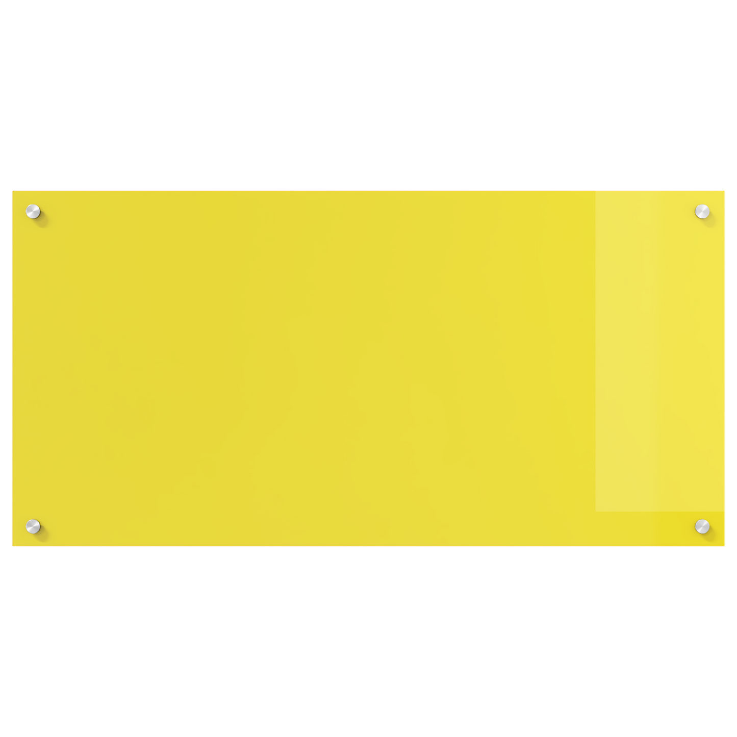 Kitchen Backsplash Yellow 100 x 50 x 0.6 cm Tempered Glass